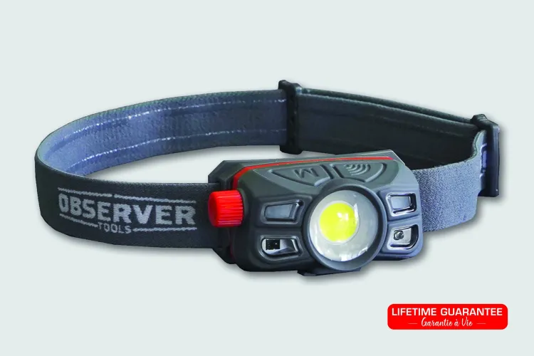 Lampe frontale rechargeable