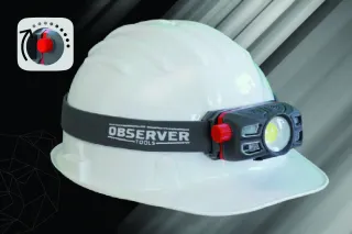 Faro ricaricabile OBS-HL350 | Fari anteriori | Observer Tools