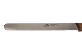 N. 7595 Coltello per prosciutto e affettare, rotondo 7595 01 | Macellaio | Stubai