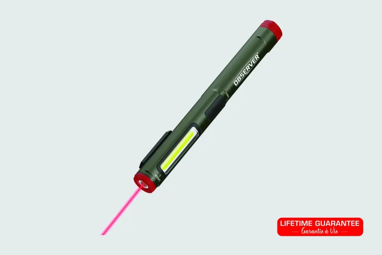Lampada a penna ricaricabile a doppia luce OBS-PL1 - Potente | Observer Tools