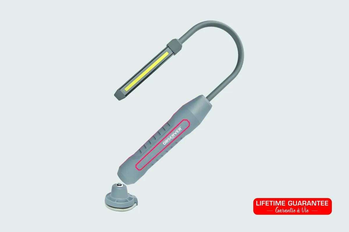 OBS-PL1 Lampada a penna ricaricabile a doppia luce - Potente | Observer Tools
