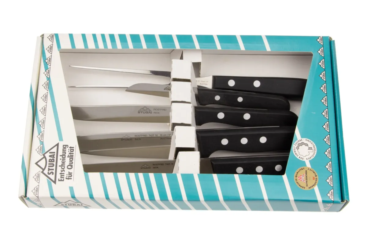 Set di coltelli "Serie Thyrol" n. 7566 7566 05 | Coltello da cucina | Stubai