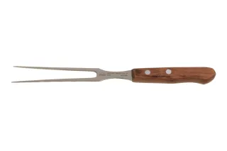 Forchetta da portata n. 7500 con manico in legno pregiato 7500 02 | Coltello da cucina | Stubai