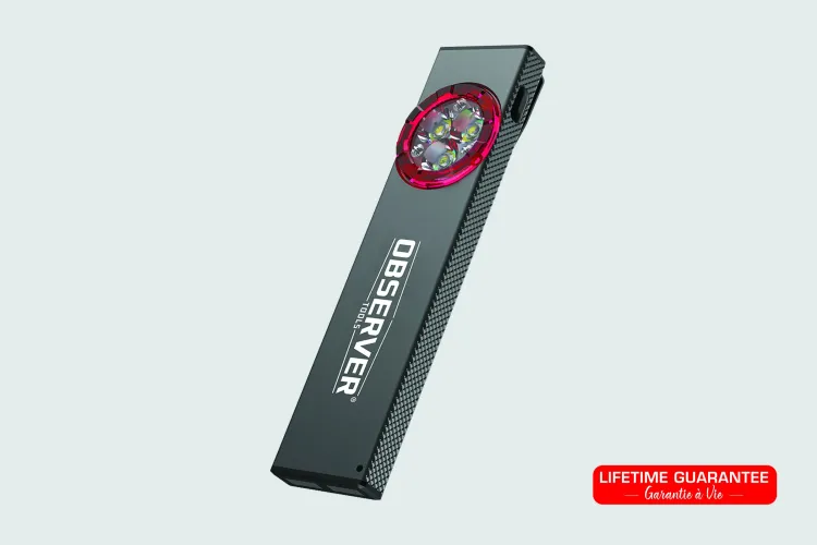 OBS-PL1 Lampada a penna ricaricabile a doppia luce - Potente | Observer Tools
