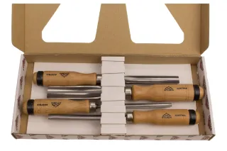 Set of 4 hollow irons. 3601 04 | Chisel | Stubai