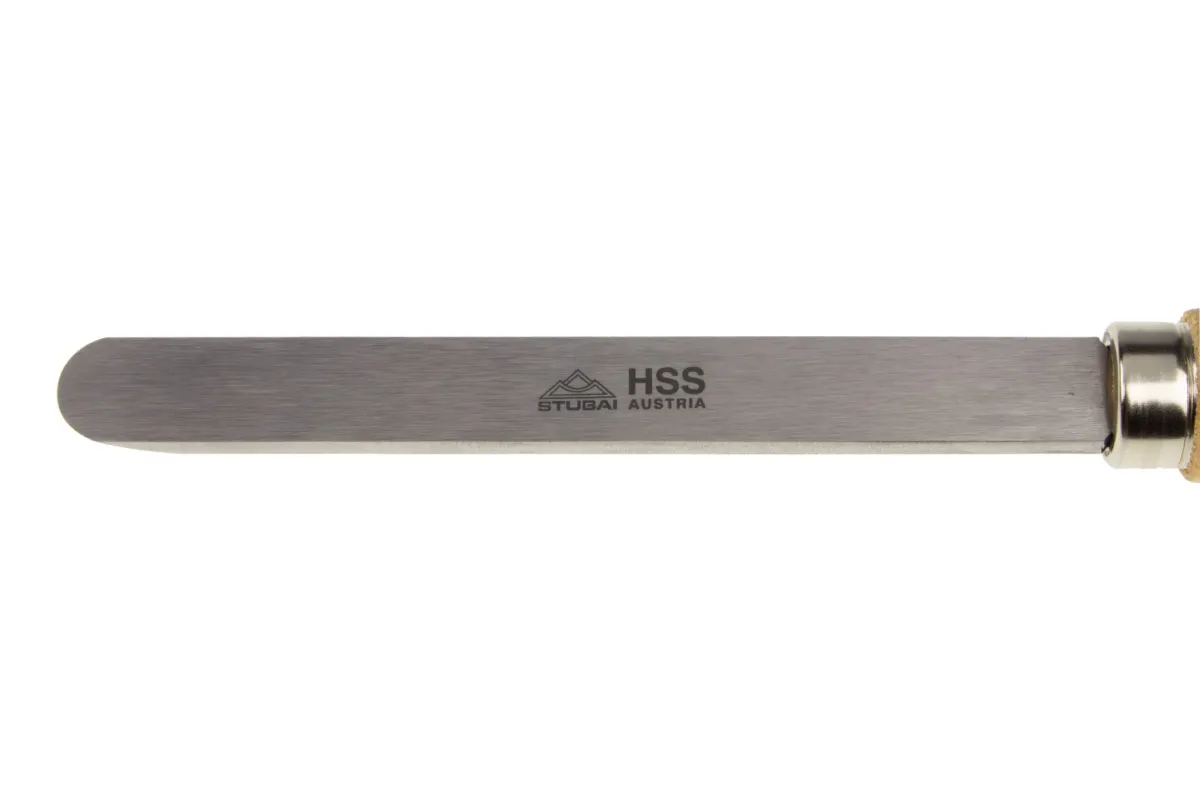 Rondvormige draaibeitel 7022 25 | HSS-draaigereedschap met handvat van elzenhout | Stubai