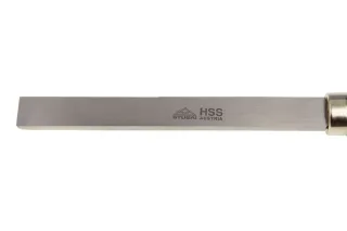 Rechte draaibeitel 7024 12 | HSS-draaigereedschap met handvat van elzenhout | Stubai