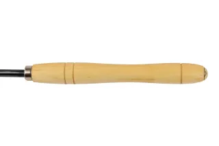 Ball gouge with handle 7042 19 | HSS turning tool with alder wood handle | Stubai