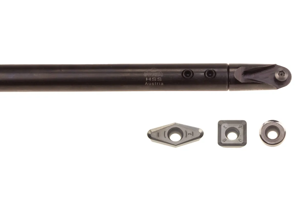 DWS Basic Set with 3 cutting plates, without joint 7044 25 | DWS Interchangeable Turning System | Stubai