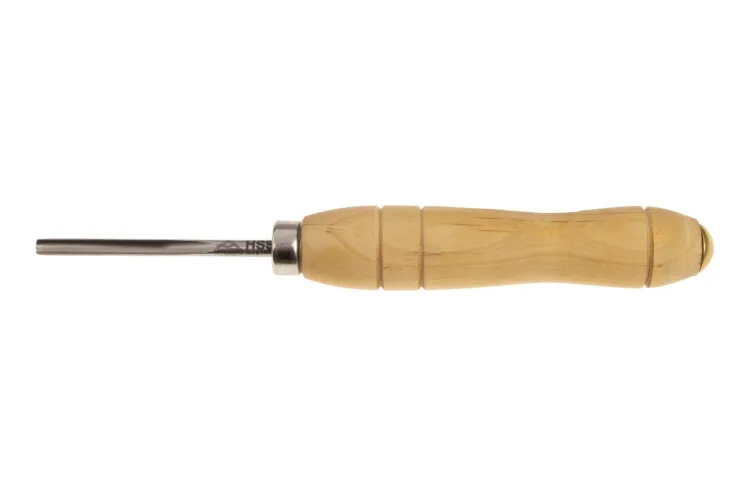Micro-outils de tournage HSS avec manches en bois d’aulne | Timber Bear