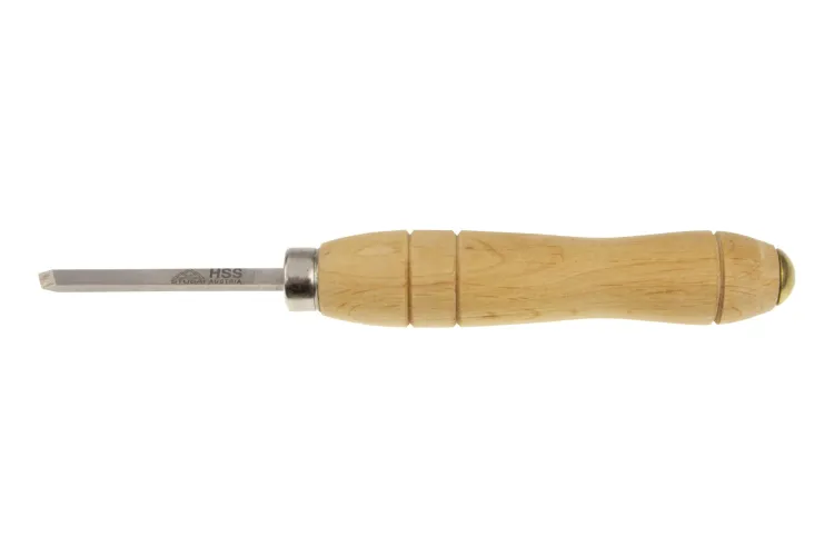 Micro-outils de tournage HSS avec manches en bois d’aulne | Timber Bear