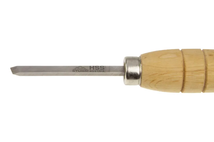 Micro-outils de tournage HSS avec manches en bois d’aulne | Timber Bear