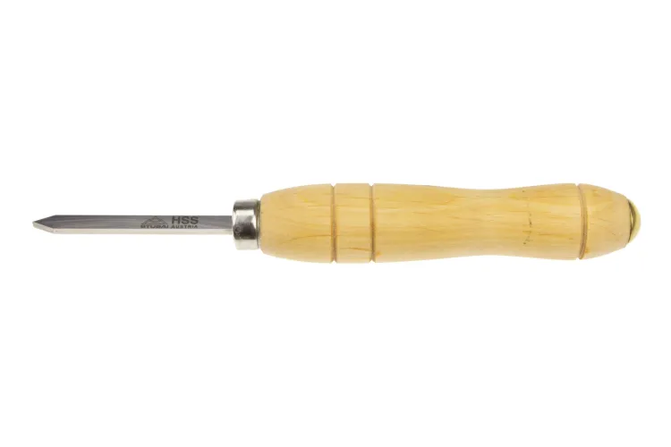 Micro-outils de tournage HSS avec manches en bois d’aulne | Timber Bear