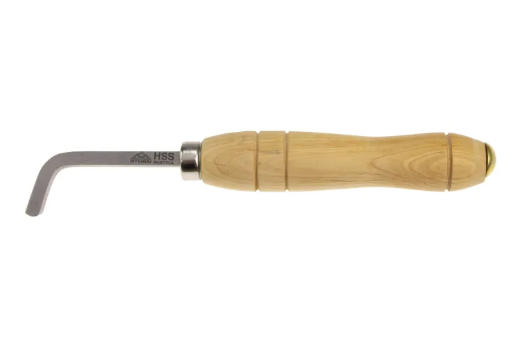 Micro-outils de tournage HSS avec manches en bois d’aulne | Timber Bear
