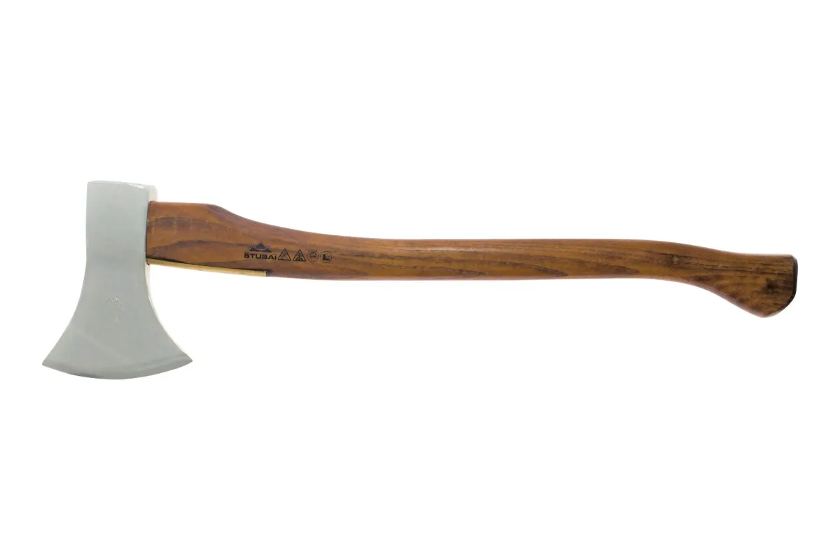 Ascia con protezione in ottone per l'impugnatura 6716 04NRM | Attrezzi con manici in legno | Stubai