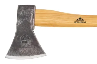 Hacha forestal, forma renana, "cruda" 6918 05 | Herramientas con mangos de madera | Stubai